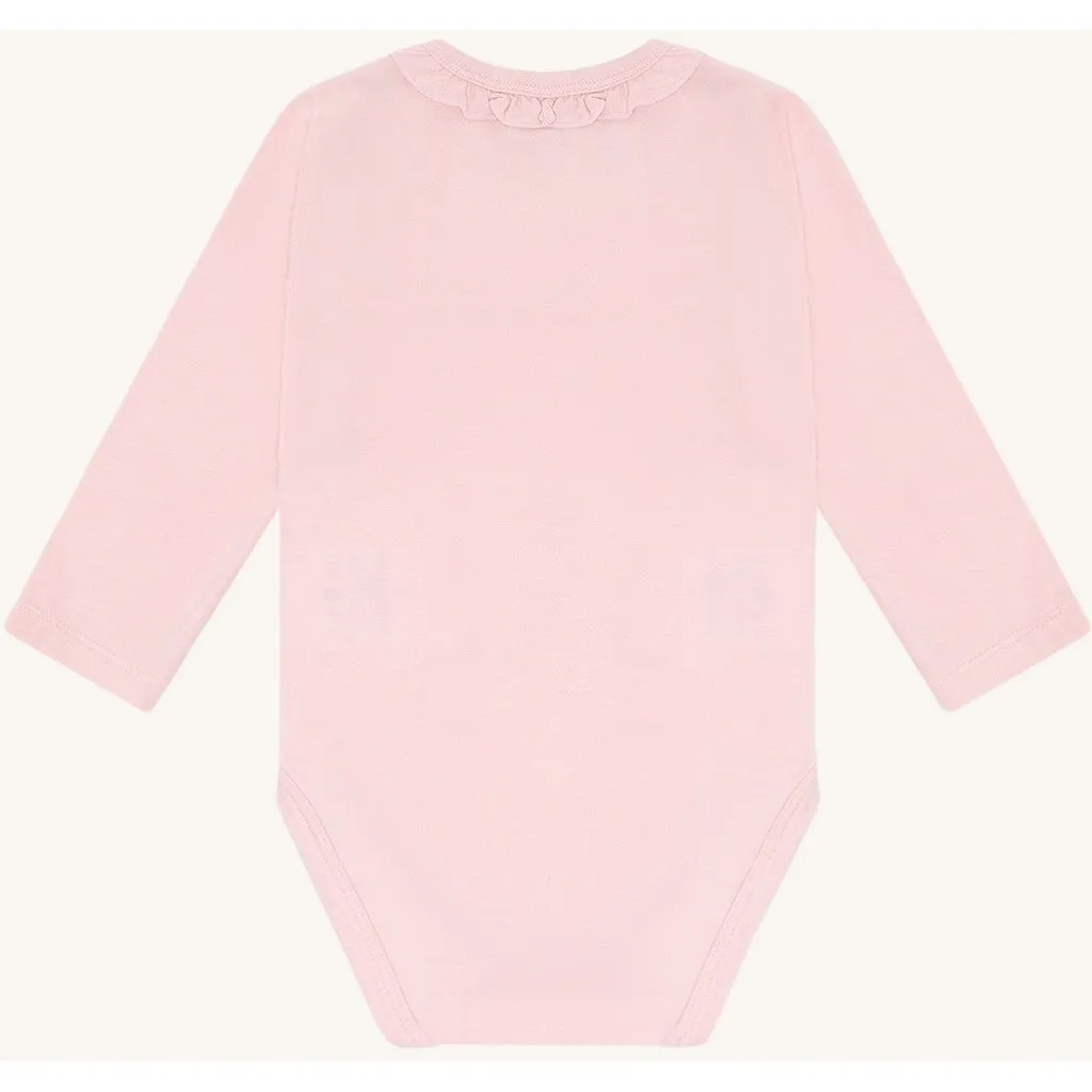 Hust & Claire Buller Flounce body Chalk Pink bambus