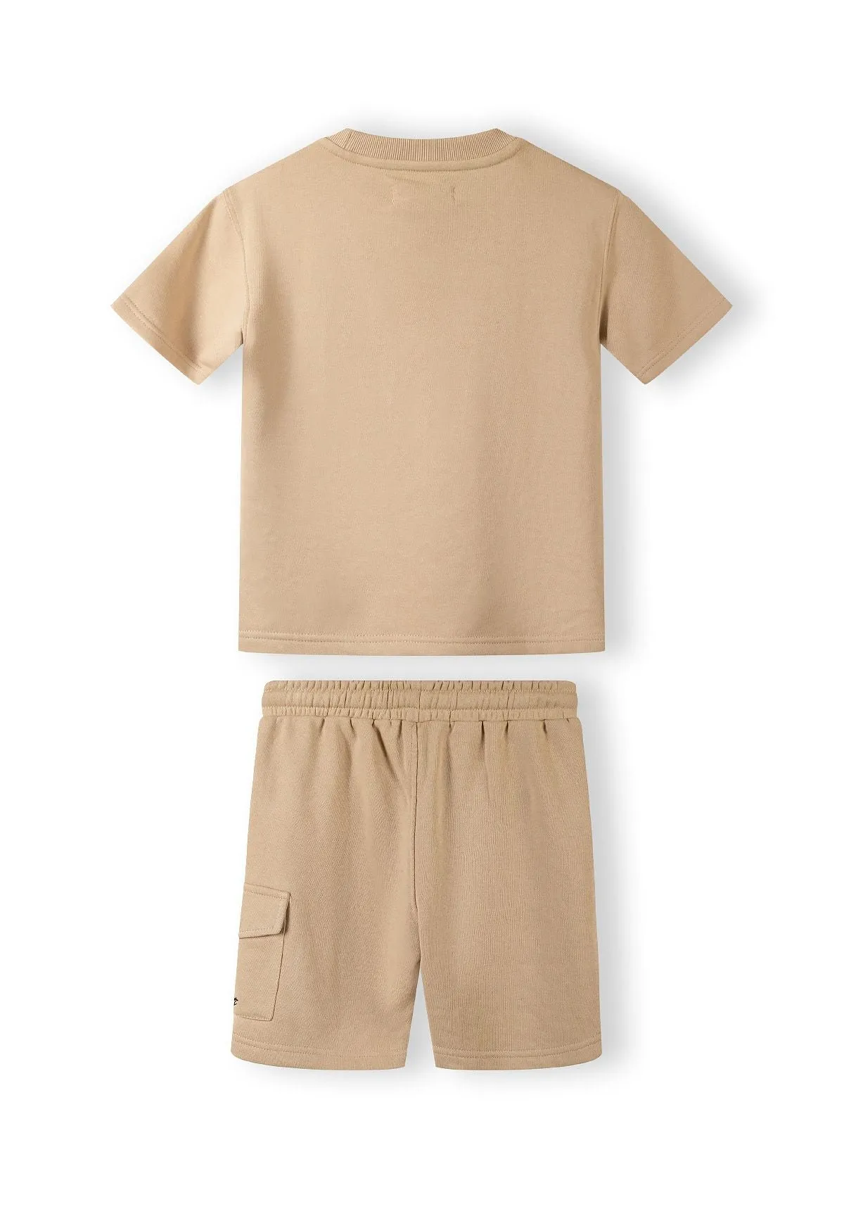 Minoti 43375 Shortssæt drenge camel jersey