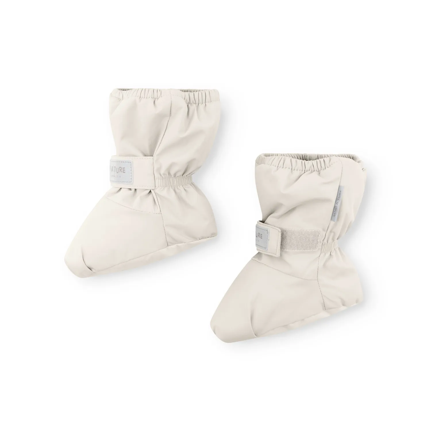 MINI A TURE MATWINN vintersokker grey brown fleece