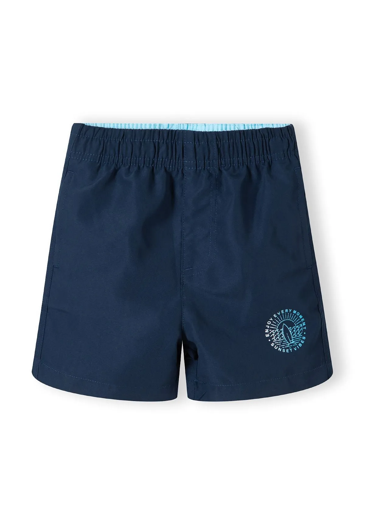 Minoti 43023 badeshorts til drenge blå 2-pak