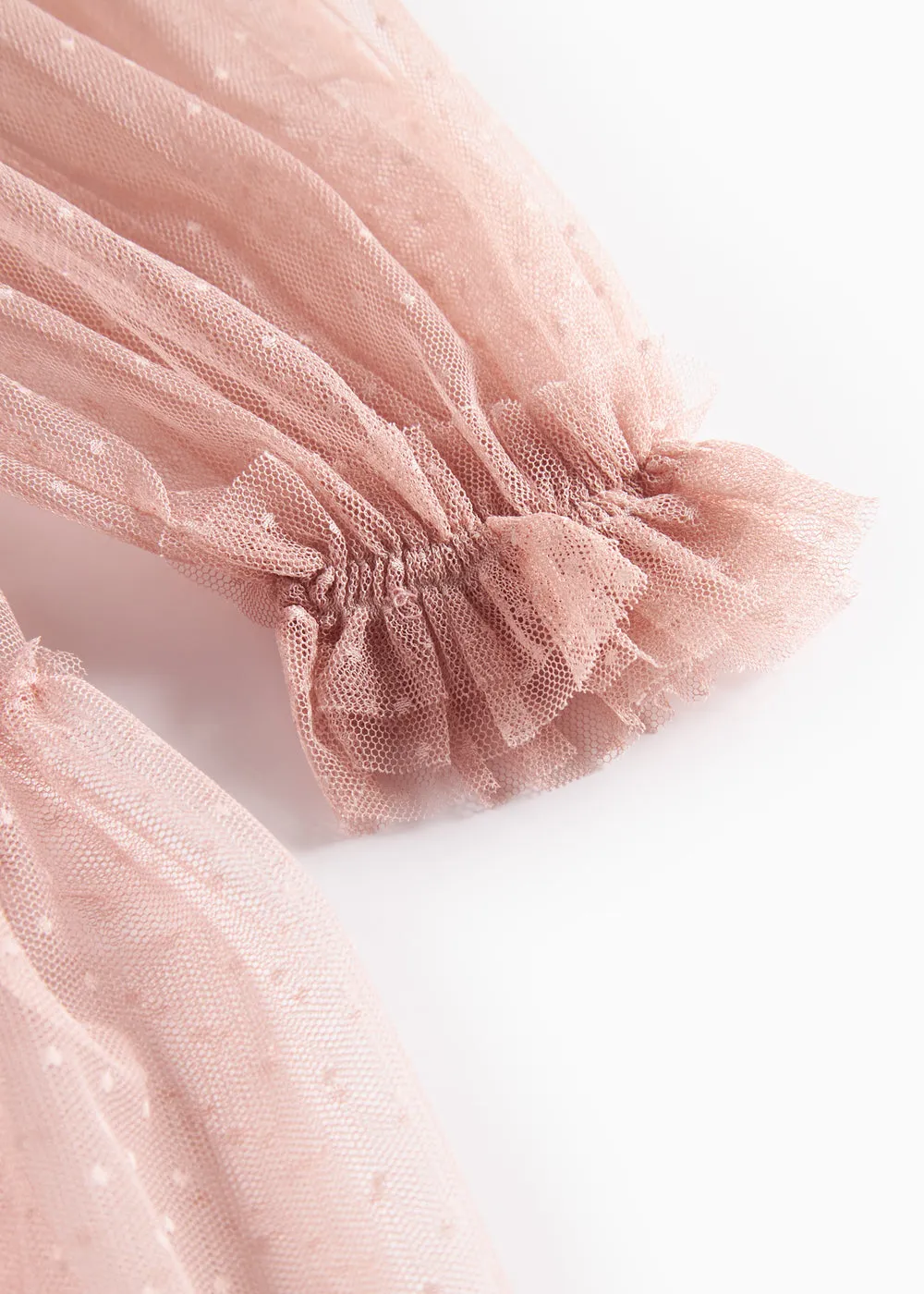 MarMar Copenhagen Doth LS tylkjole Faded Rose prikker