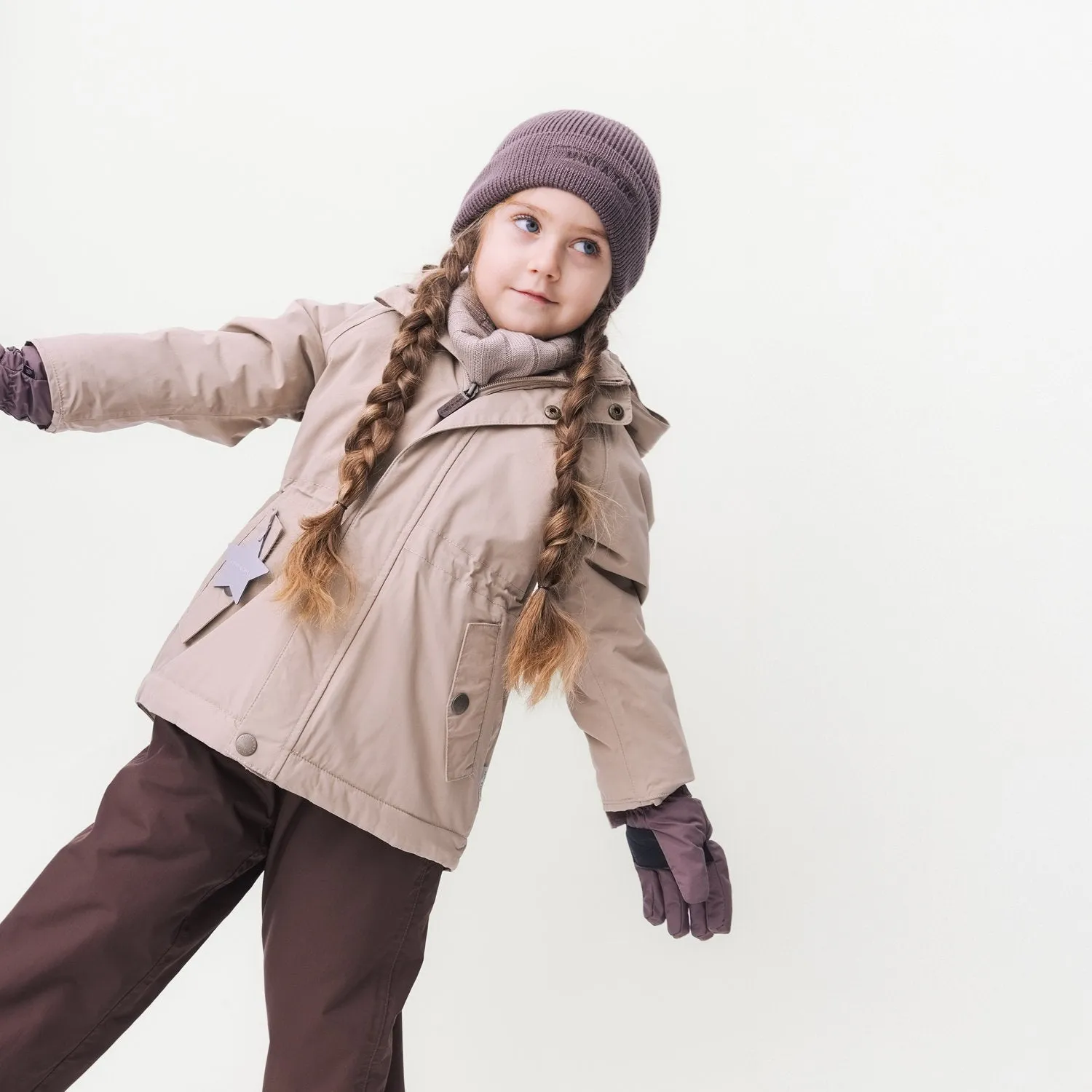 MINI A TURE Matboje hue Chestnut brown 4-5y merino