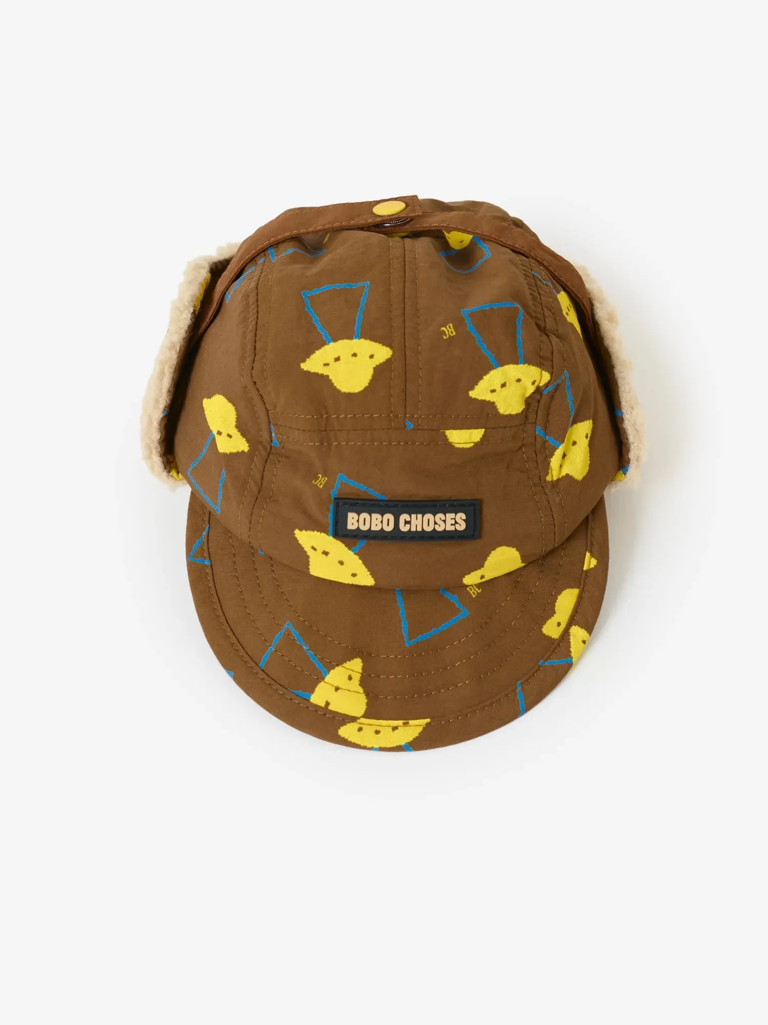 Bobo Choses Pixel Abduction vinterhue brun HEAD52