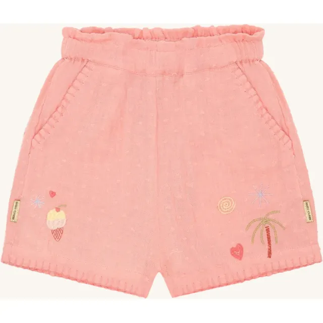 Hust & Claire HCHelena Dobby shorts Shell bomuld