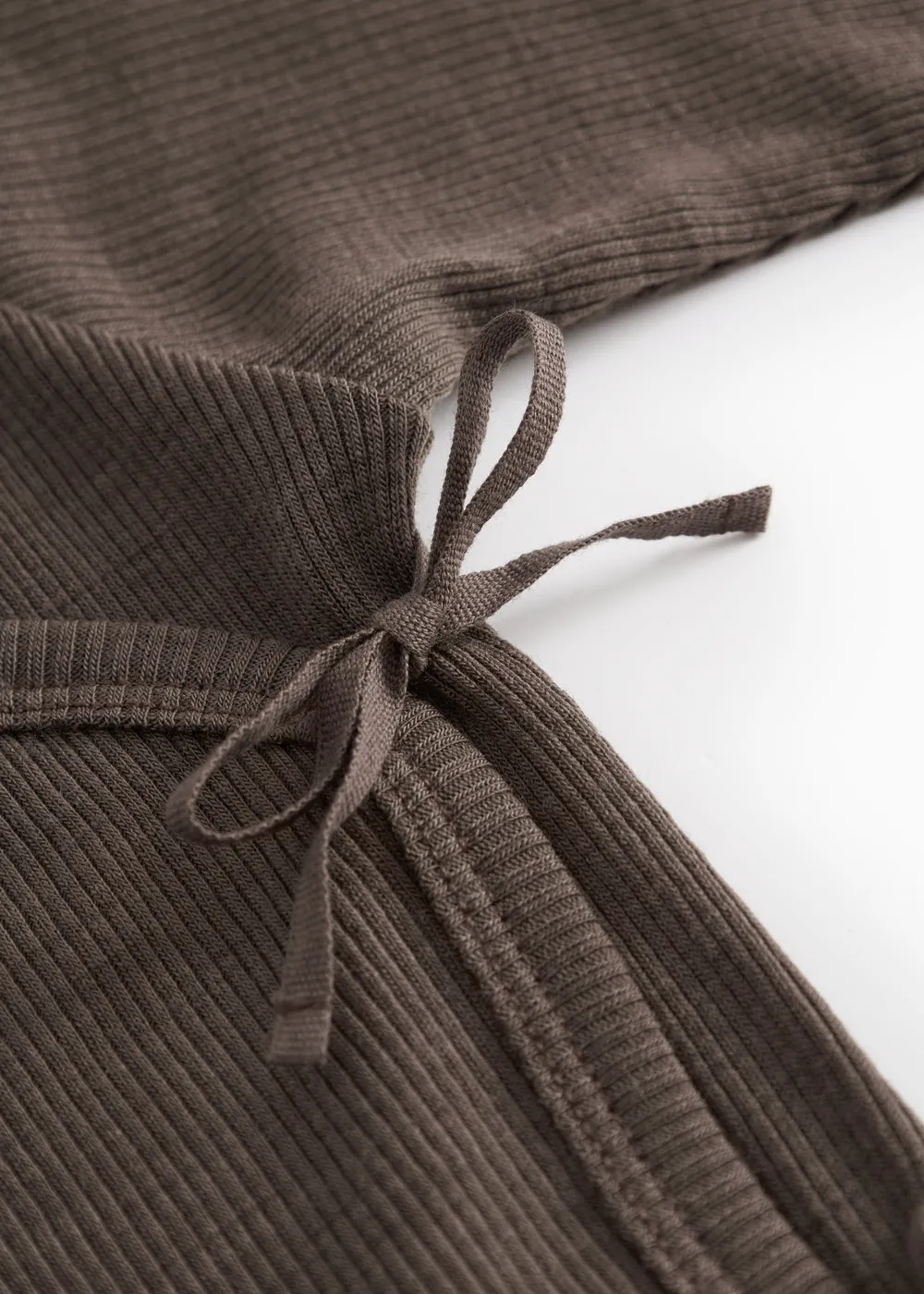 MarMar Tut Wrap LS bluse Terre uld rib
