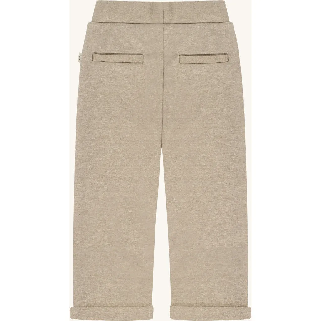 Hust & Claire HCGarry Fleece Sweat joggingbukser Biscuit