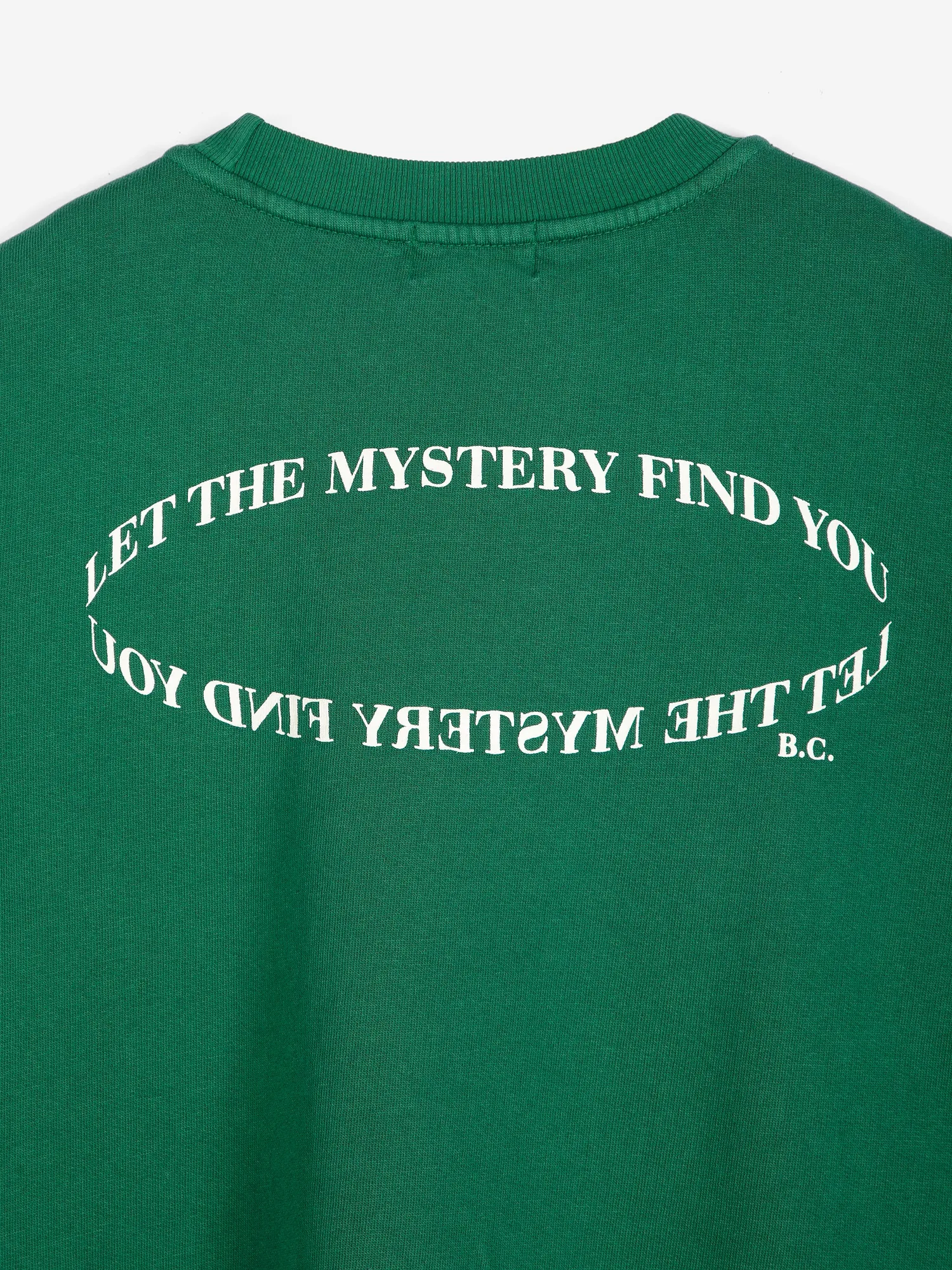 Bobo Choses Mystery BC sweatshirt grøn økologisk bomuld