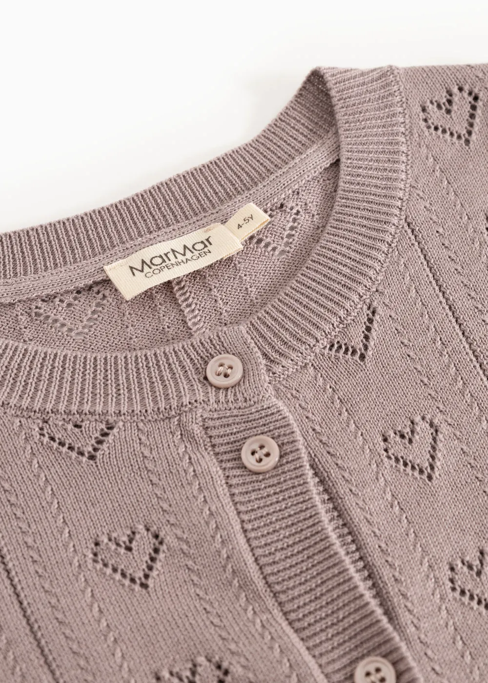 MarMar Copenhagen Tilda strik cardigan Dusty Purple