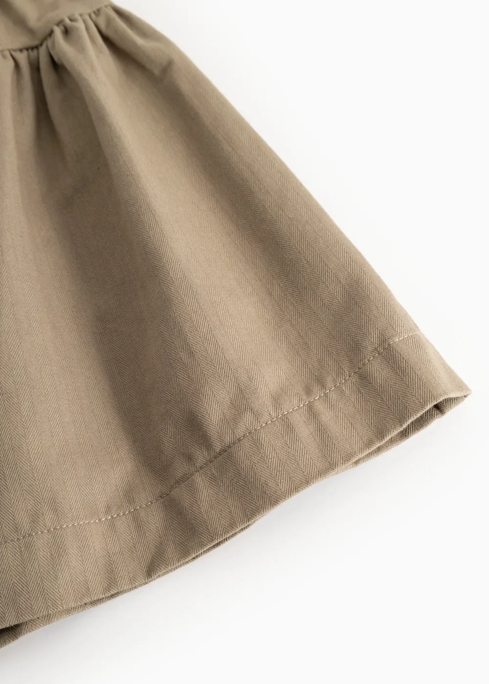 MarMar Sylvia L nederdel Mud brun twill