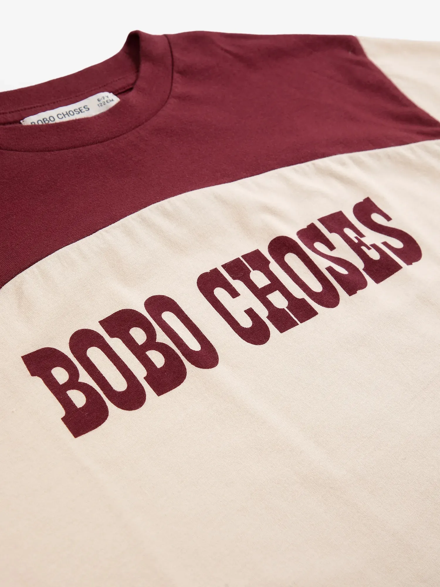 Bobo Choses Pop T-shirt offwhite t-shirt økologisk bomuld