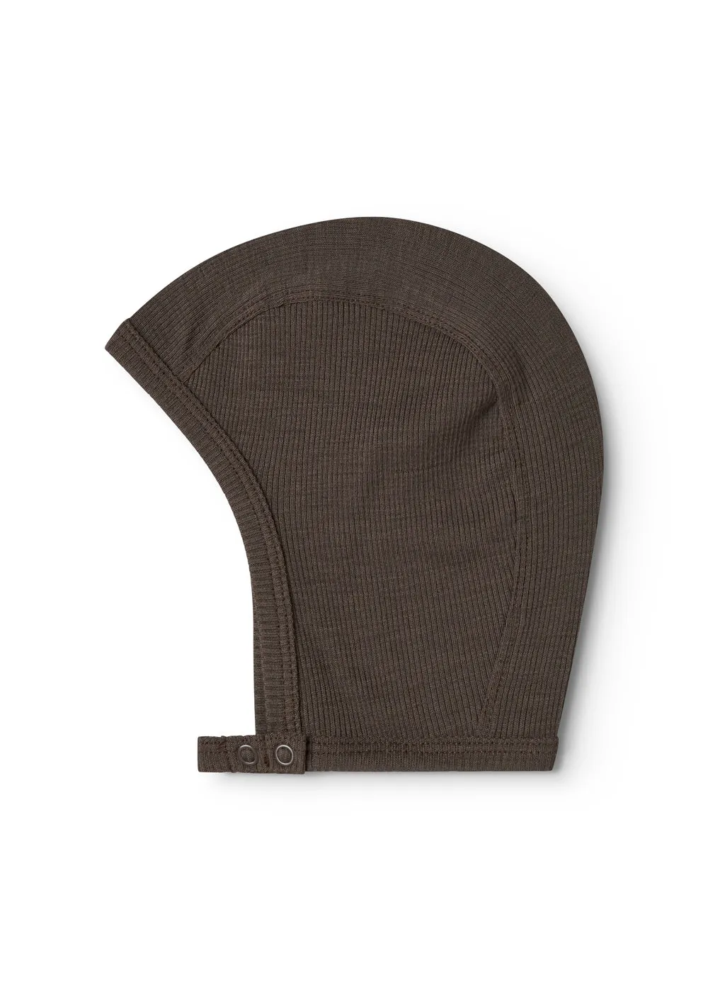 MarMar Hoody uld rib hue Terre brun