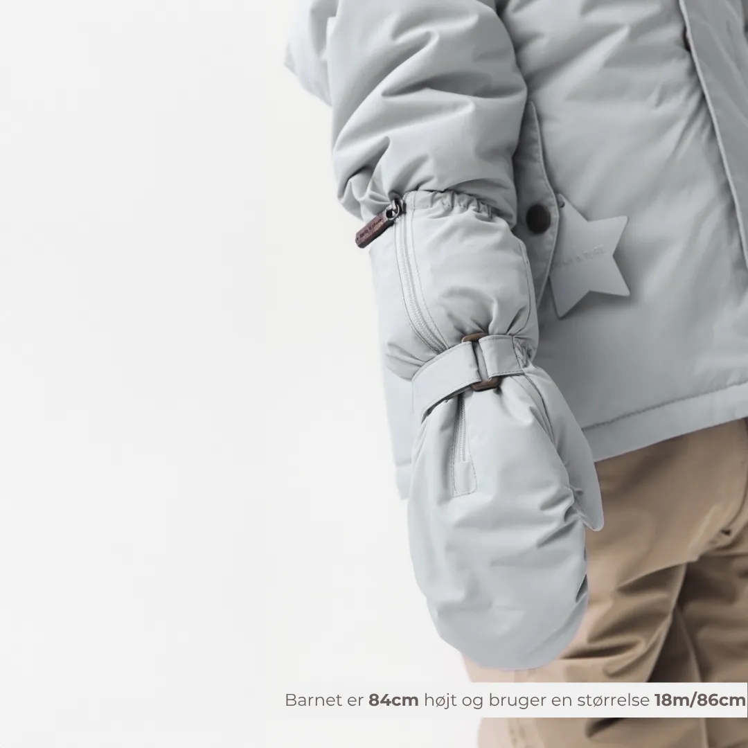 MINI A TURE CESAR fleece luffer Angora cream vandtæt