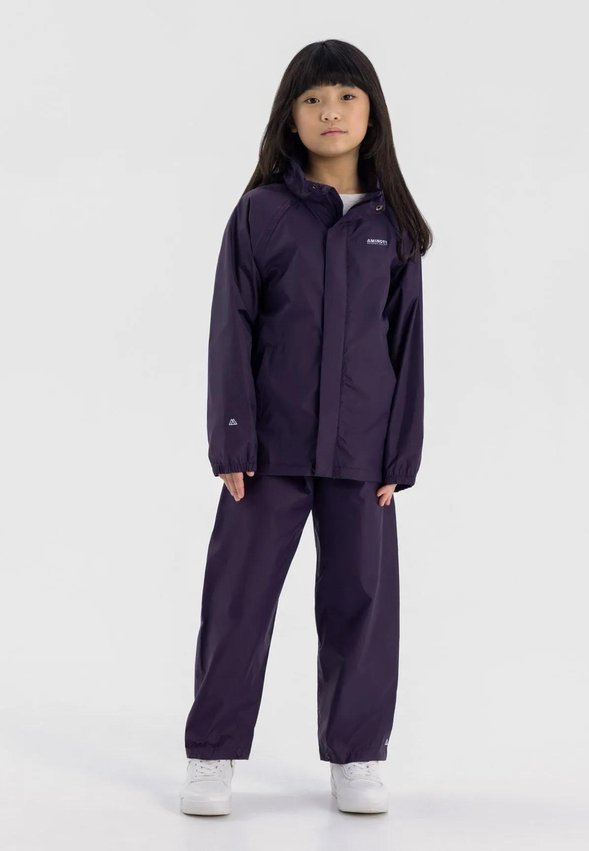 Minoti 43120 regnbukser lilla nylon