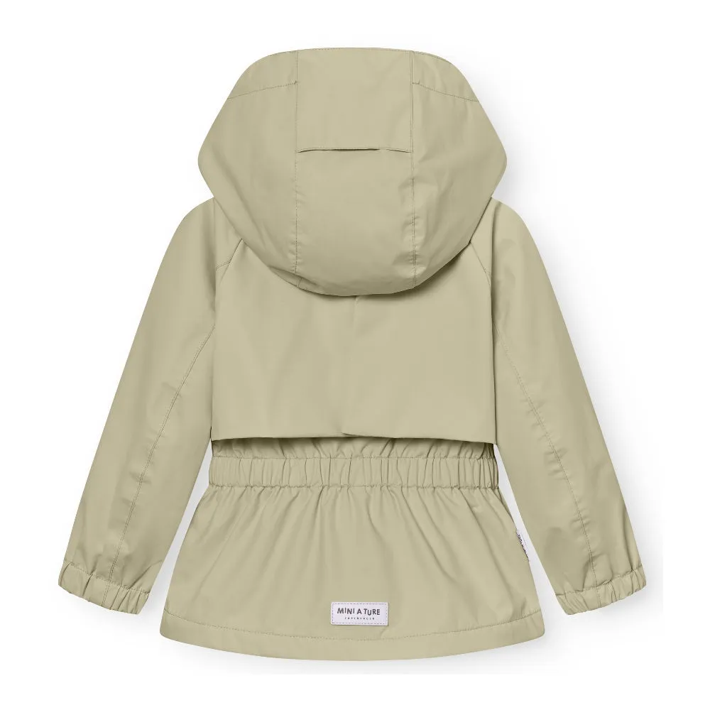 MINI A TURE MATALGEA forårsjakke Elm green fleeceforet