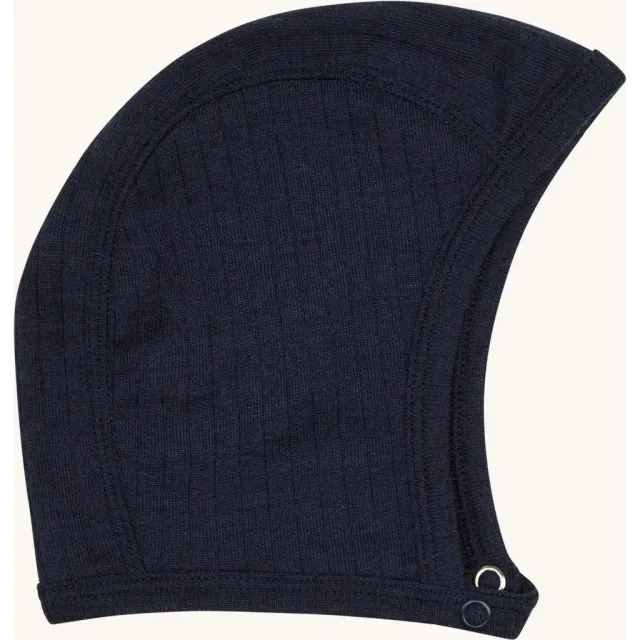 Hust & Claire Fini Pointelle hue More Navy uld silke
