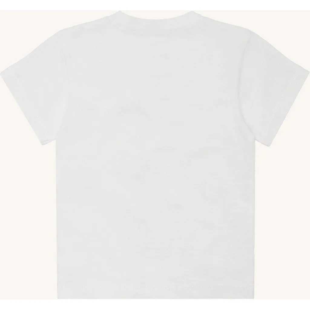 Hust & Claire HCAnton Slub T-shirt Ivory økologisk