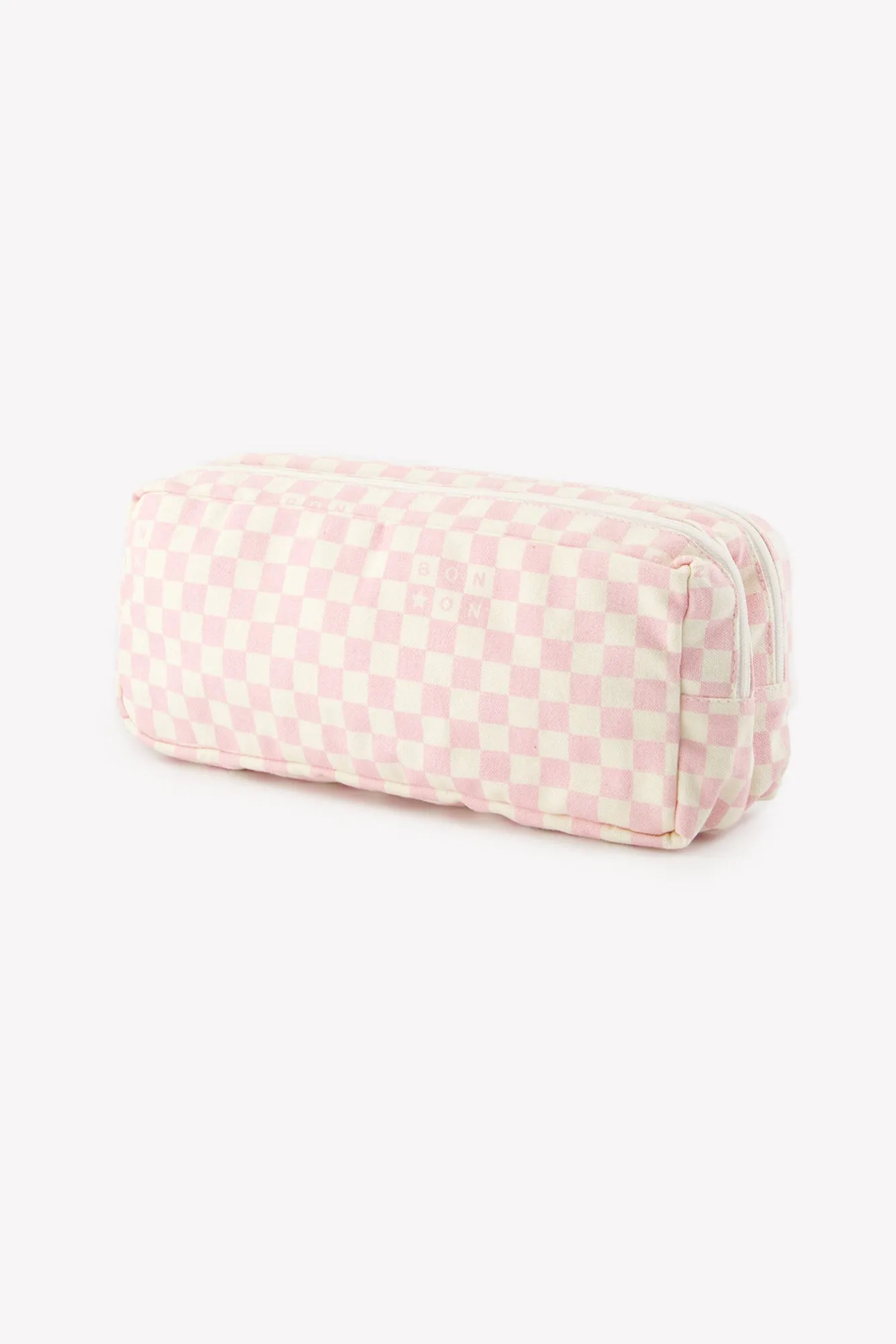 Bonton Damier Rose Clair penalhus ternet 22 cm