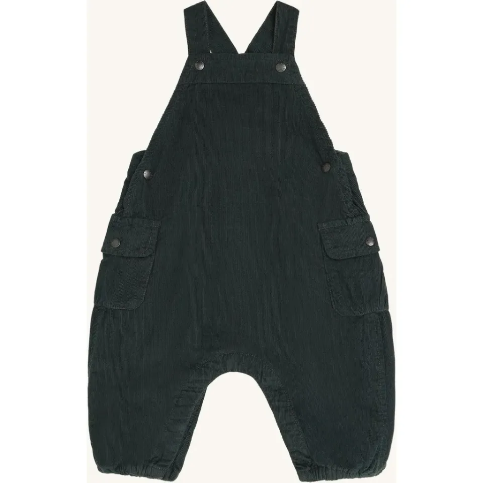 Hust & Claire HCMaks Corduroy smækbukser Balsam Green