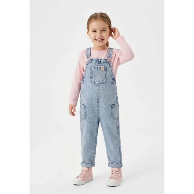 Minoti smækbukser denim blå til piger