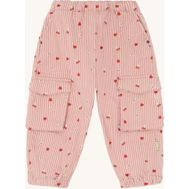 Hust & Claire Tammy Stripes bukser sorbet bomuld