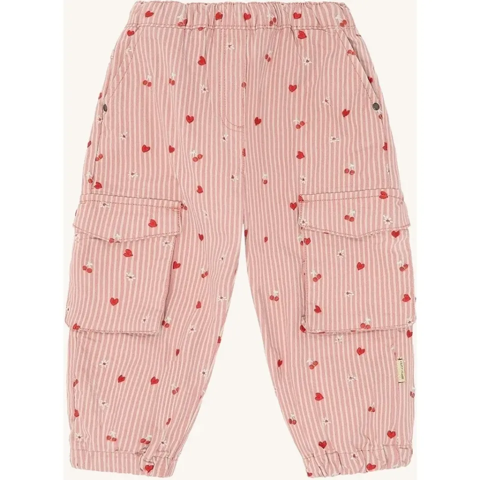 Hust & Claire Tammy Stripes bukser sorbet bomuld