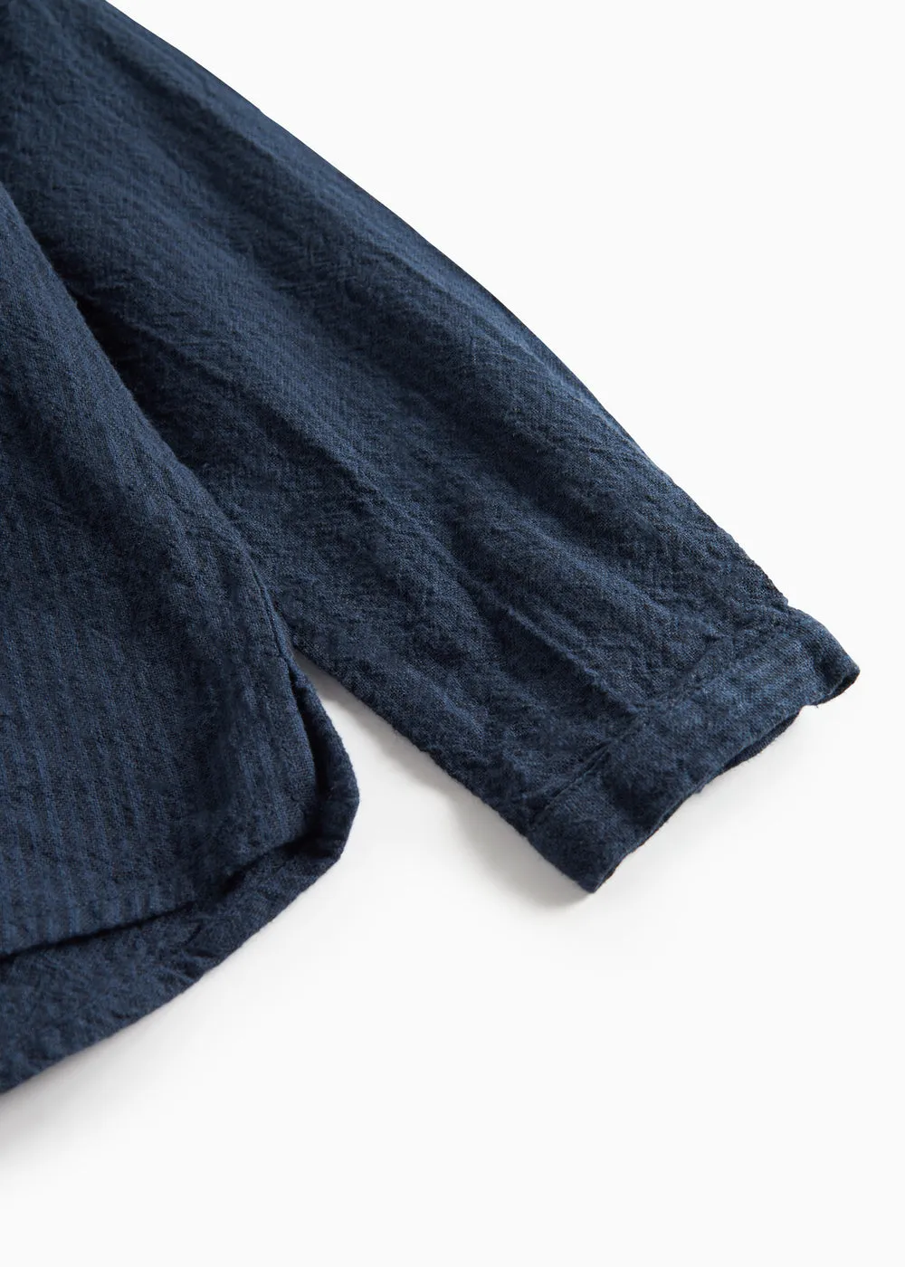 MarMar Torben skjorte Dark Blue Stripe chambray 2-12Y
