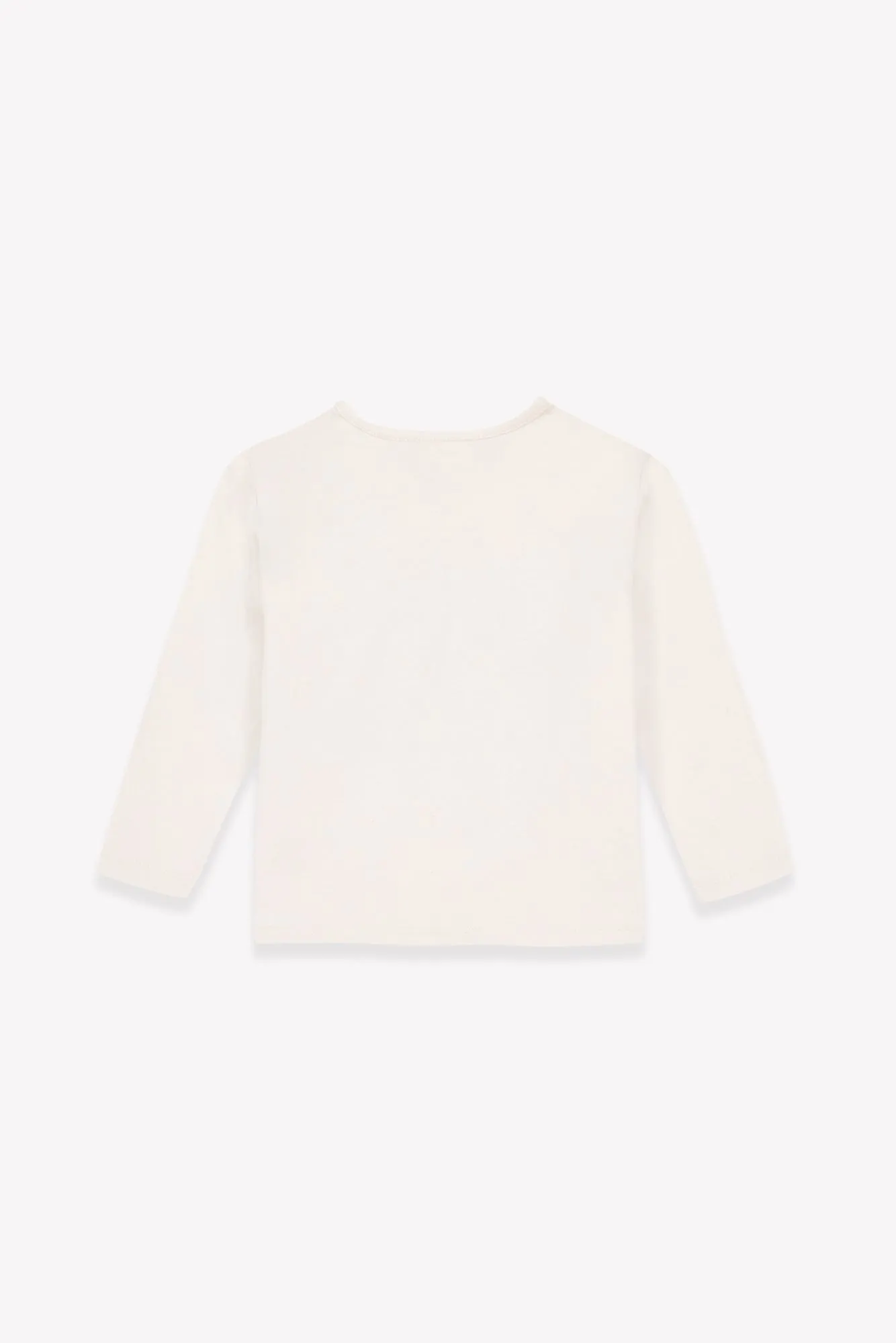 Bonton Taxi Milk langærmet t-shirt milk bomuld