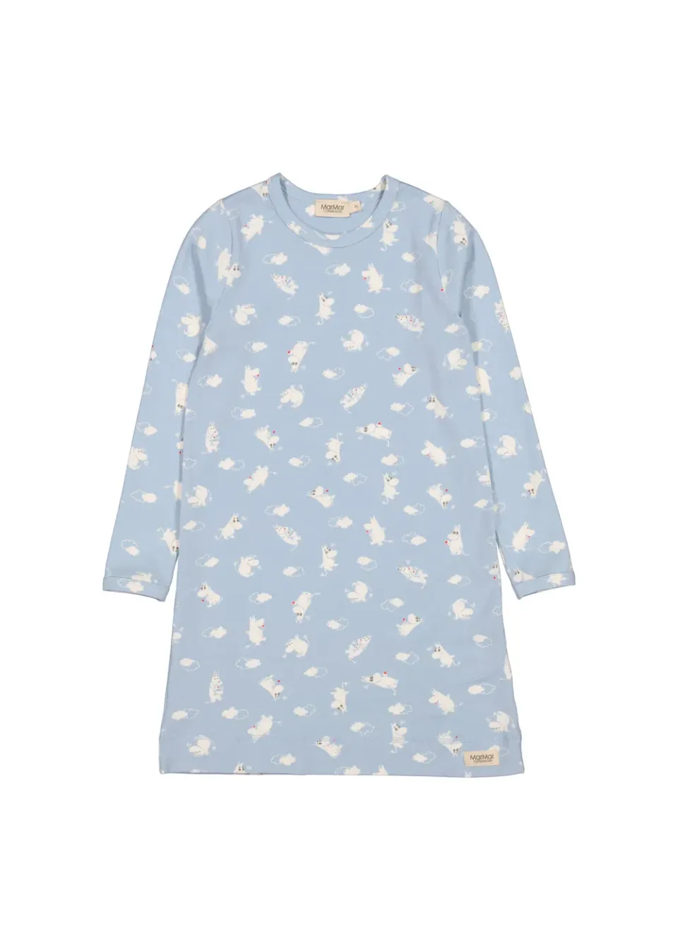 MarMar Night Dress natkjole Blue Moomin