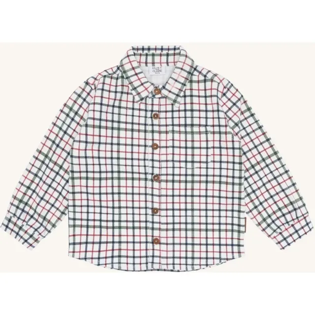 Hust & Claire Ravn Christmas bluse Sugar økologisk