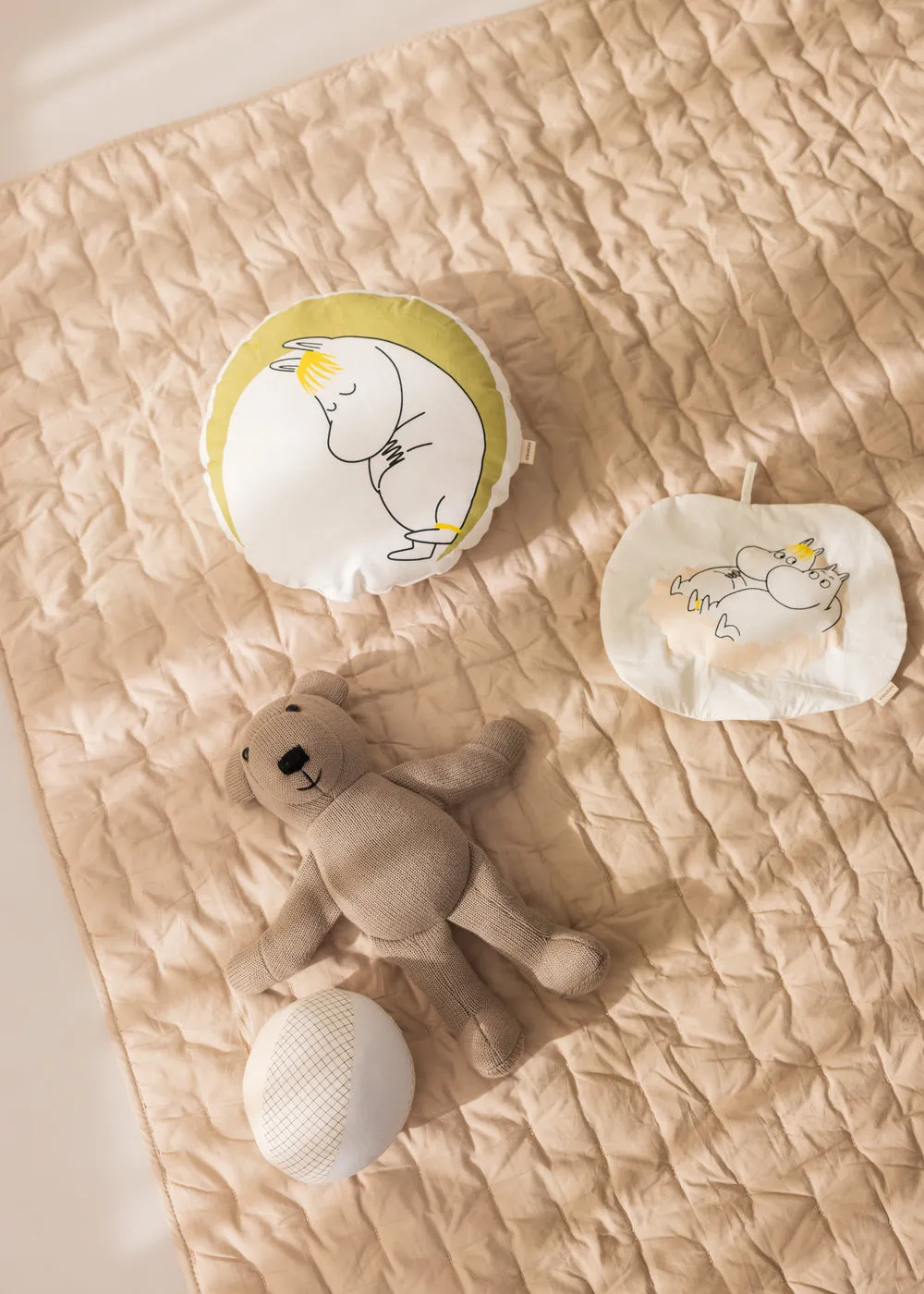 MarMar Copenhagen Crackling Toy legetøj Moomin beige