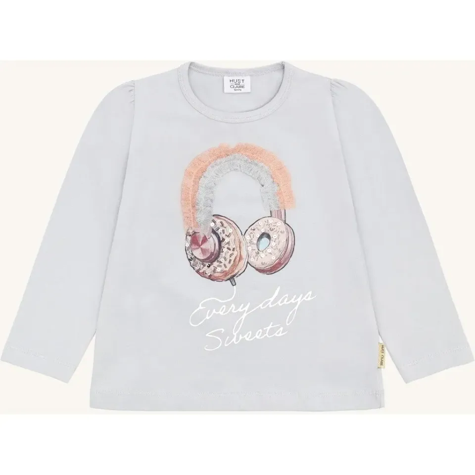 Hust & Claire HCAlma Headphones bluse light blue øko