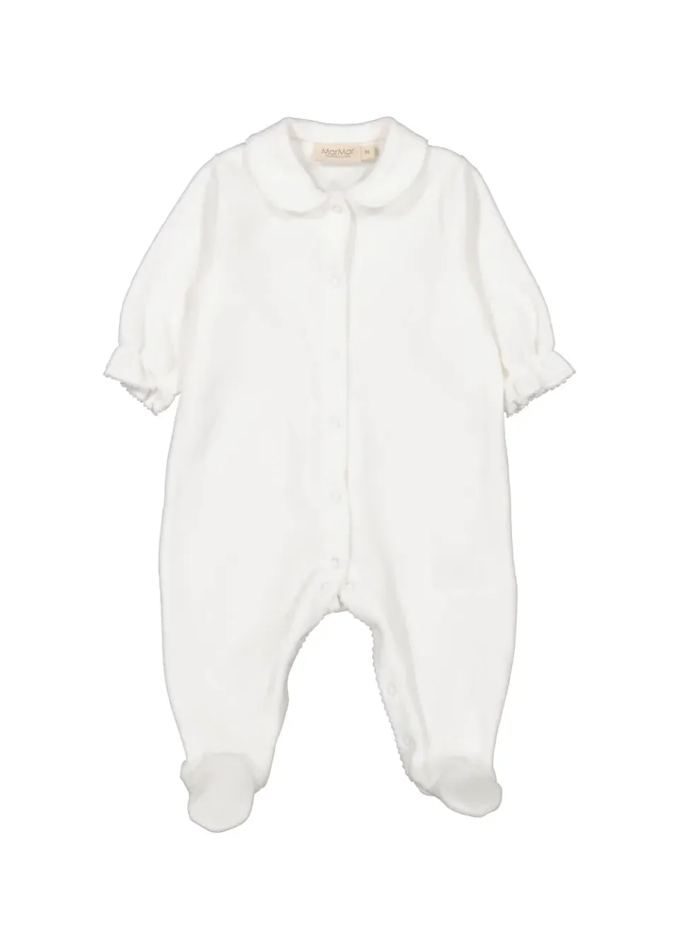 MarMar Ruddy heldragt White velour