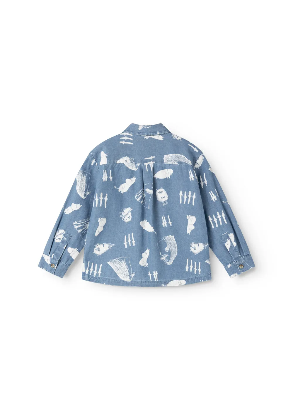 MarMar Telo skjorte Moomins denim bomuld