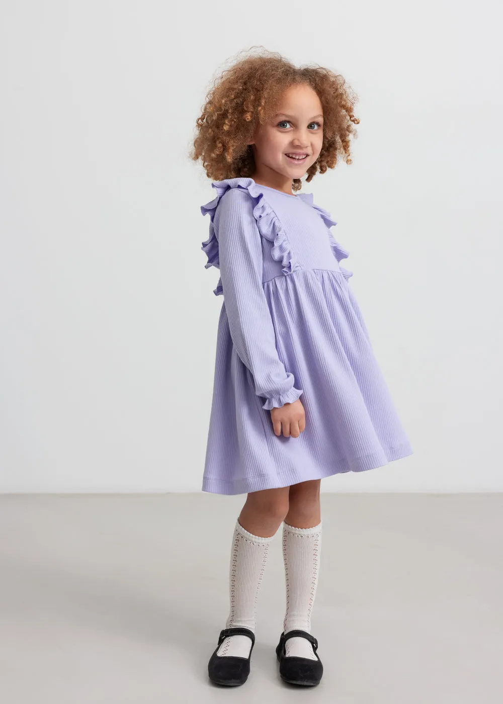 MarMar Copenhagen Dikte kjole Soft Lavender rib