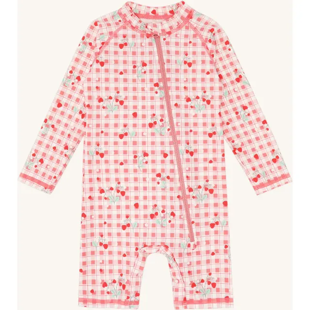Hust & Claire Malaz Girl badejumpsuit Ivory recycled