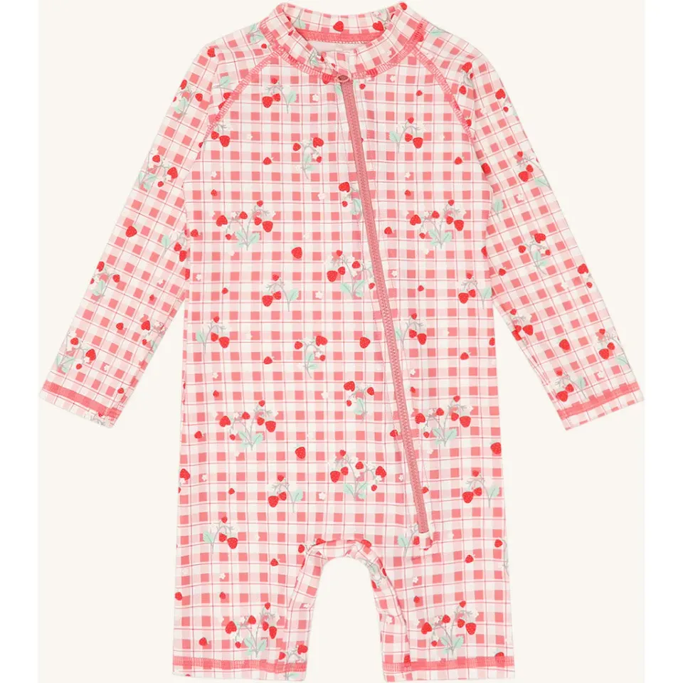 Hust & Claire Malaz Girl badejumpsuit Ivory recycled