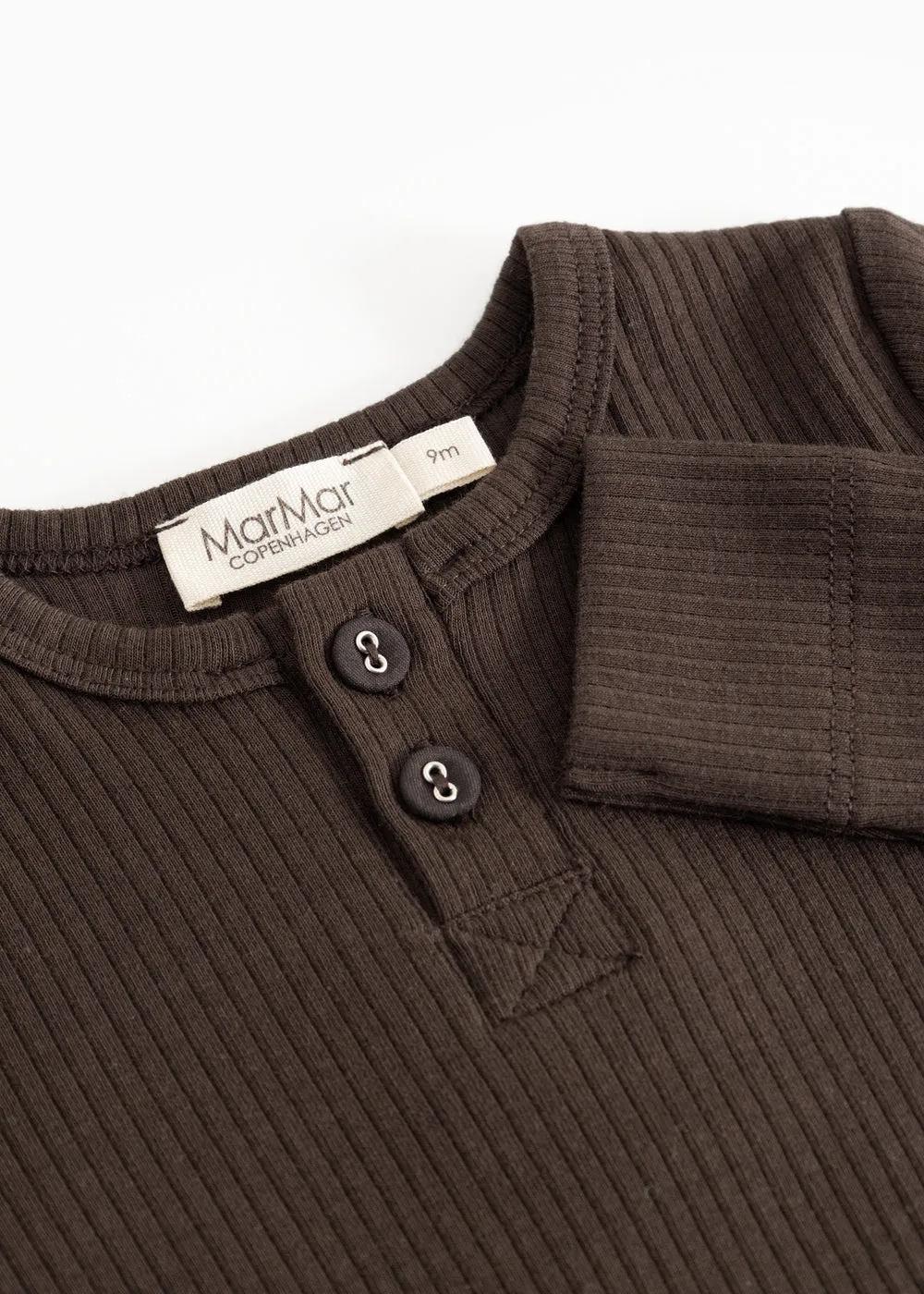 MarMar Rompy Heldragt Dark Roast Baby Modal Rib