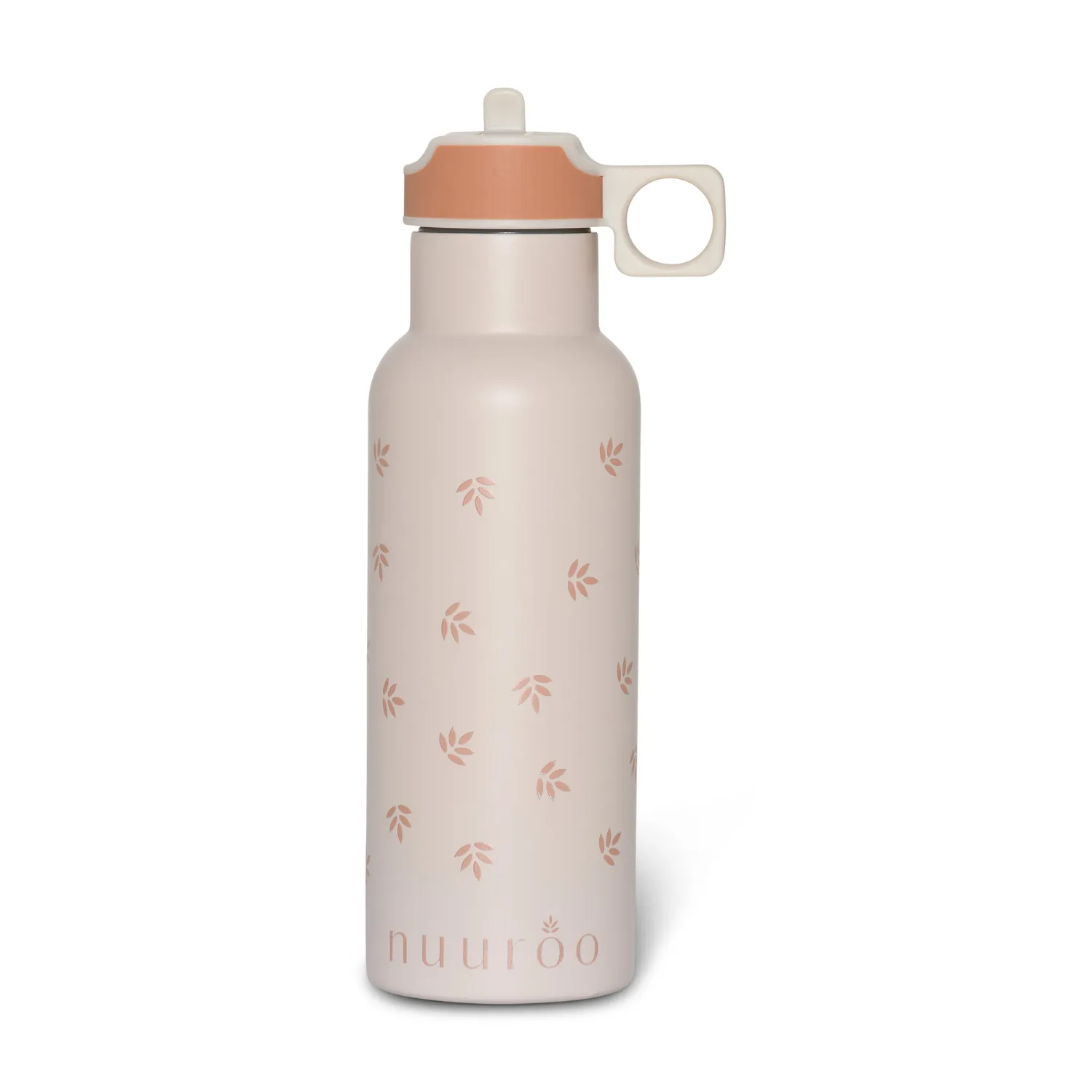 nuuroo Conrad vandflaske 500 ml Cork leaf stål