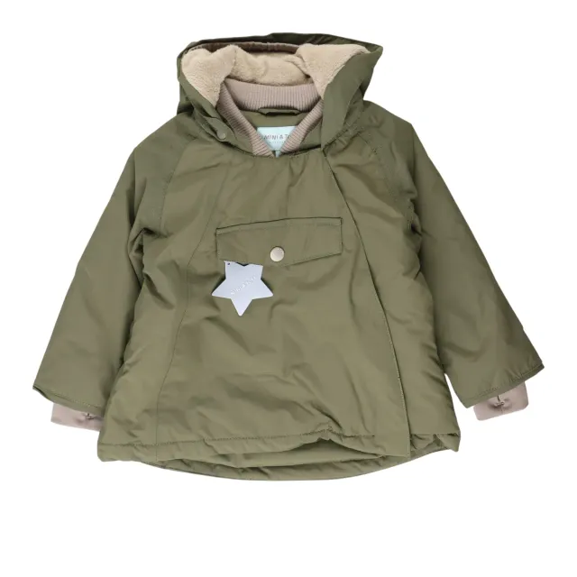 MINI A TURE RE-LOVED Wang vinterjakke military 74
