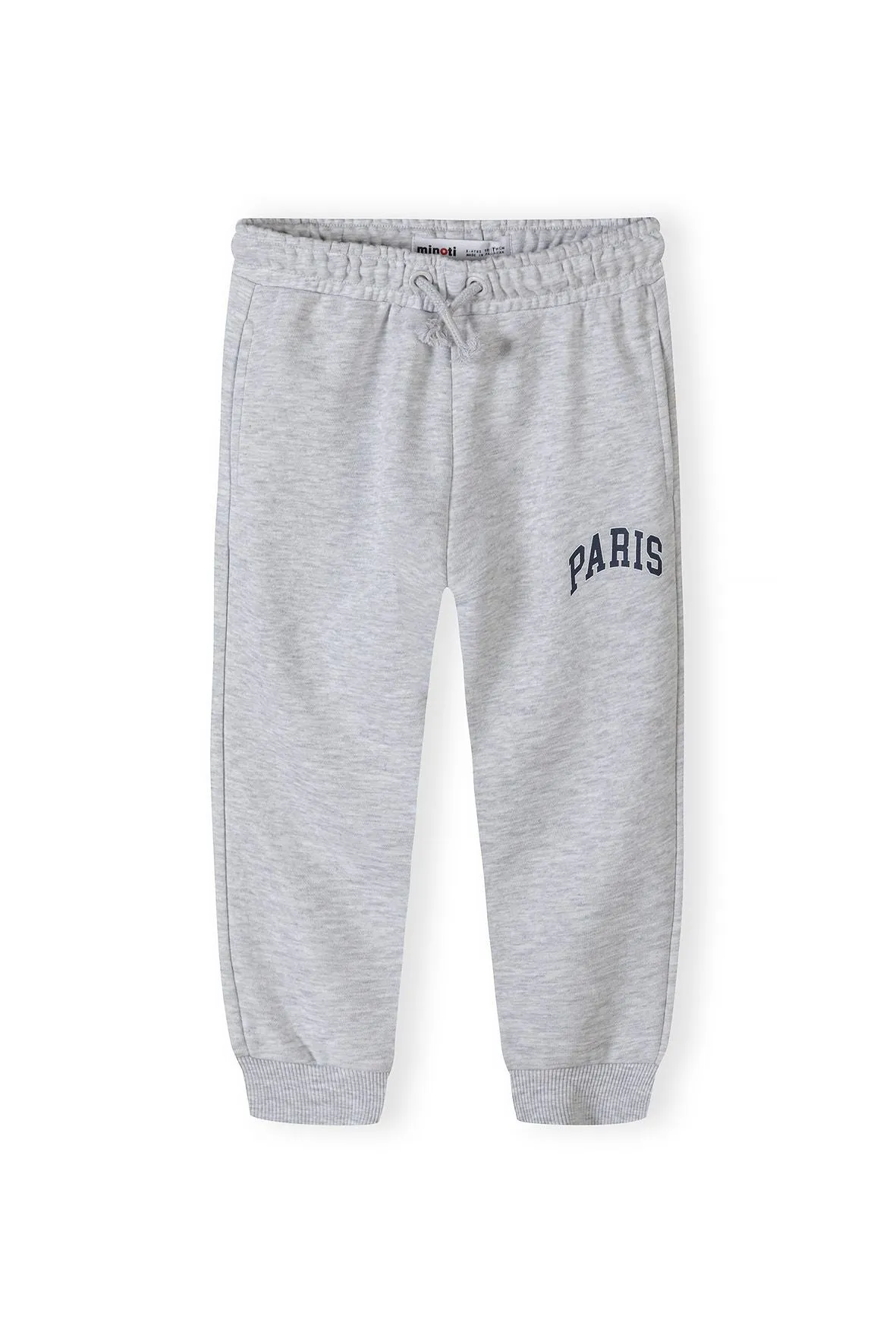 Minoti 40589 joggingbukser til piger gråmeleret