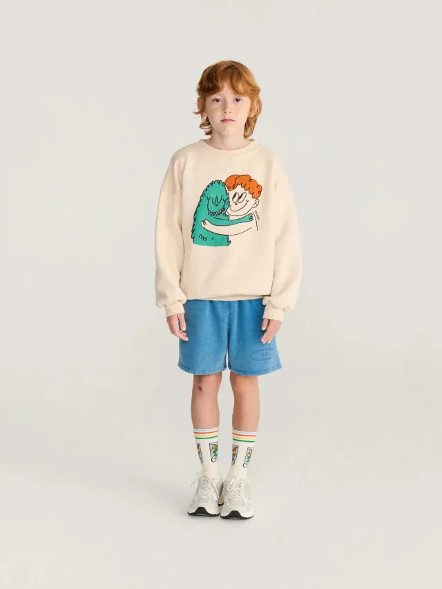 Bobo Choses Mystery BC bermuda shorts 2-3Y blå bomuld