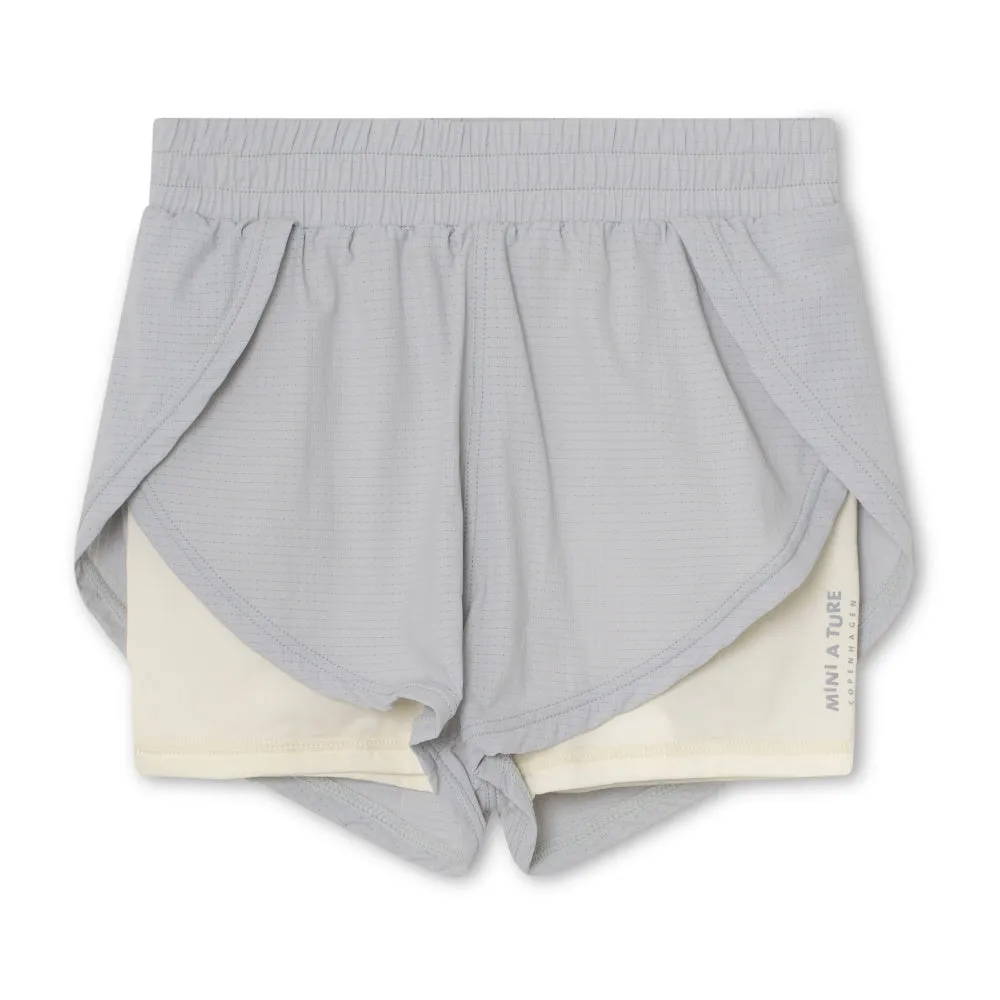 MINI A TURE Mateidie shorts Rose Dust 6 år med cykelshorts