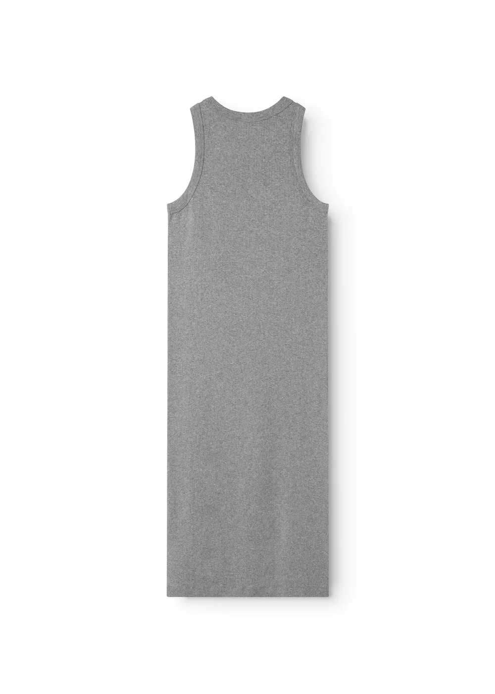 MarMar Dress W kjole Light Grey Melange rib