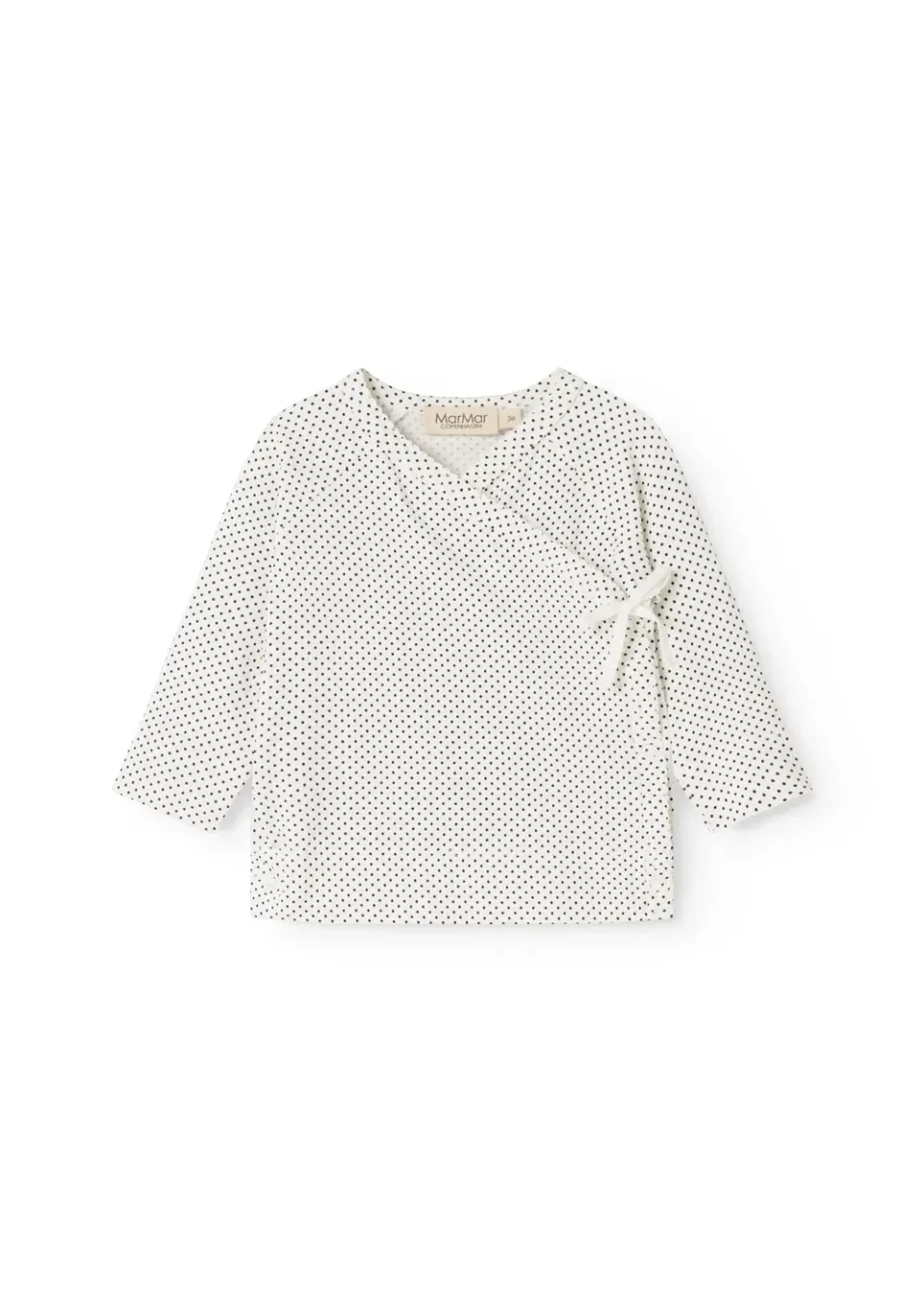 MarMar Tut Wrap LS bluse Tiny Dots modal