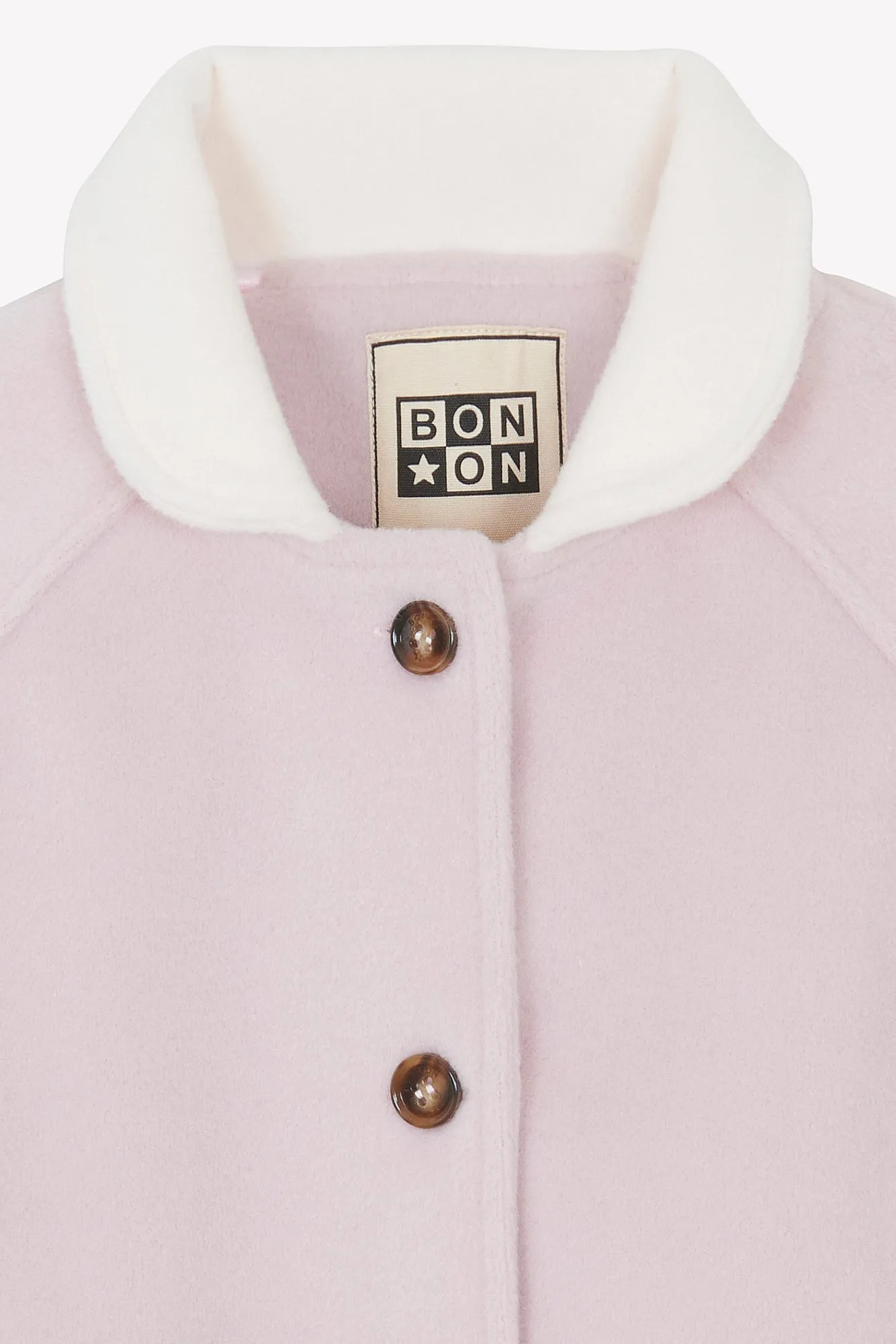 Bonton Maelle frakke rose blossom A-facon 4-14 år