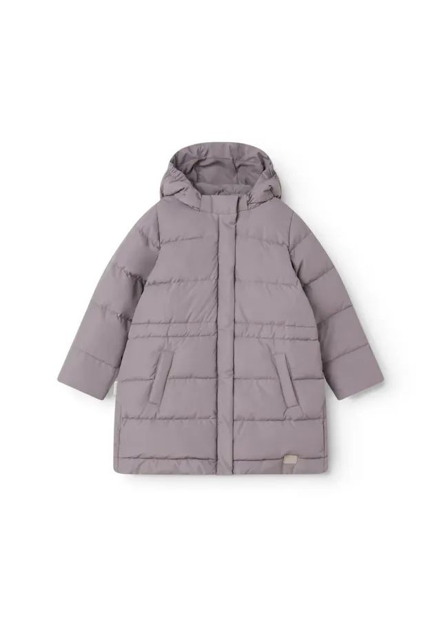 MarMar Oxford Coat dunfrakke Plum Stem lang