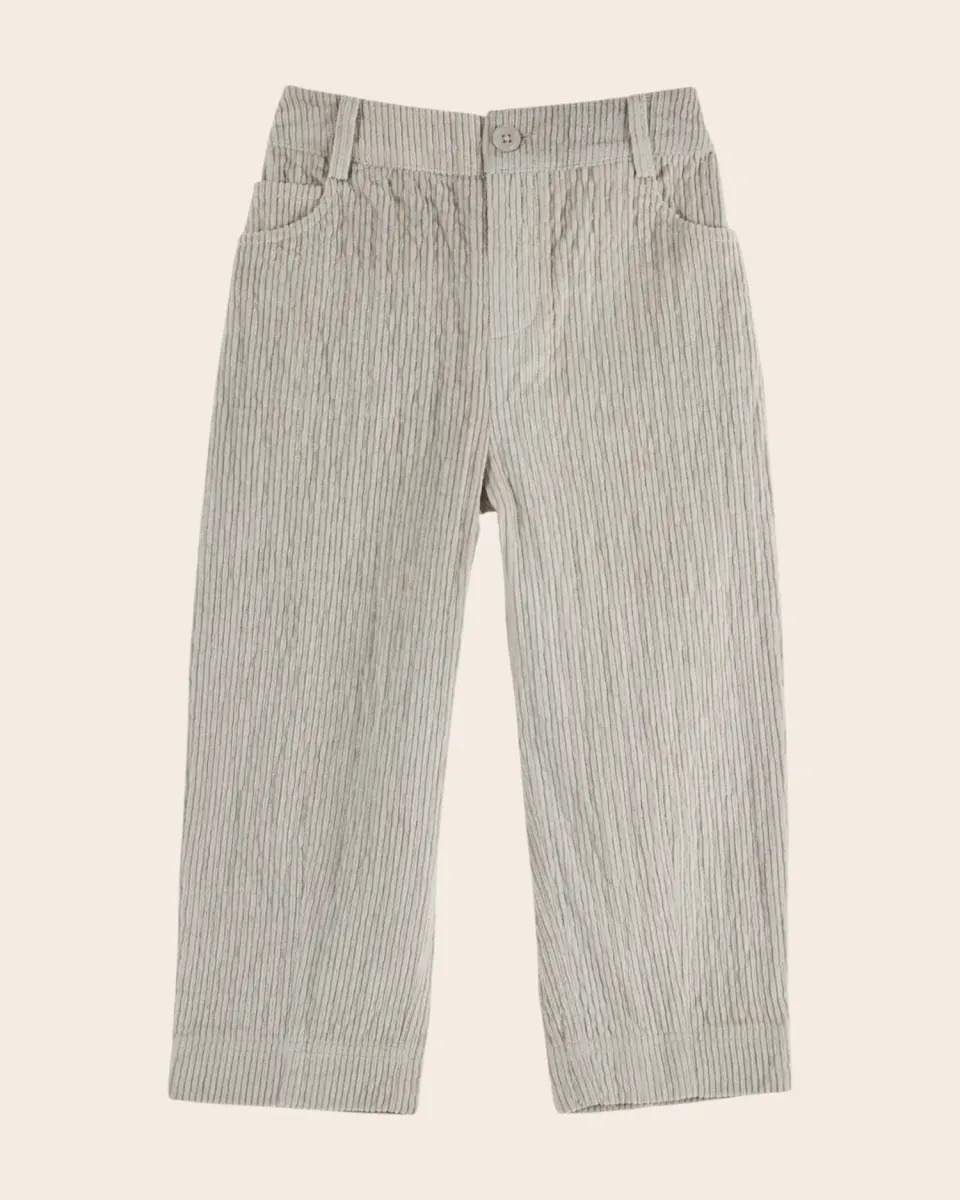 Emile et Ida Koala bukser grå velour
