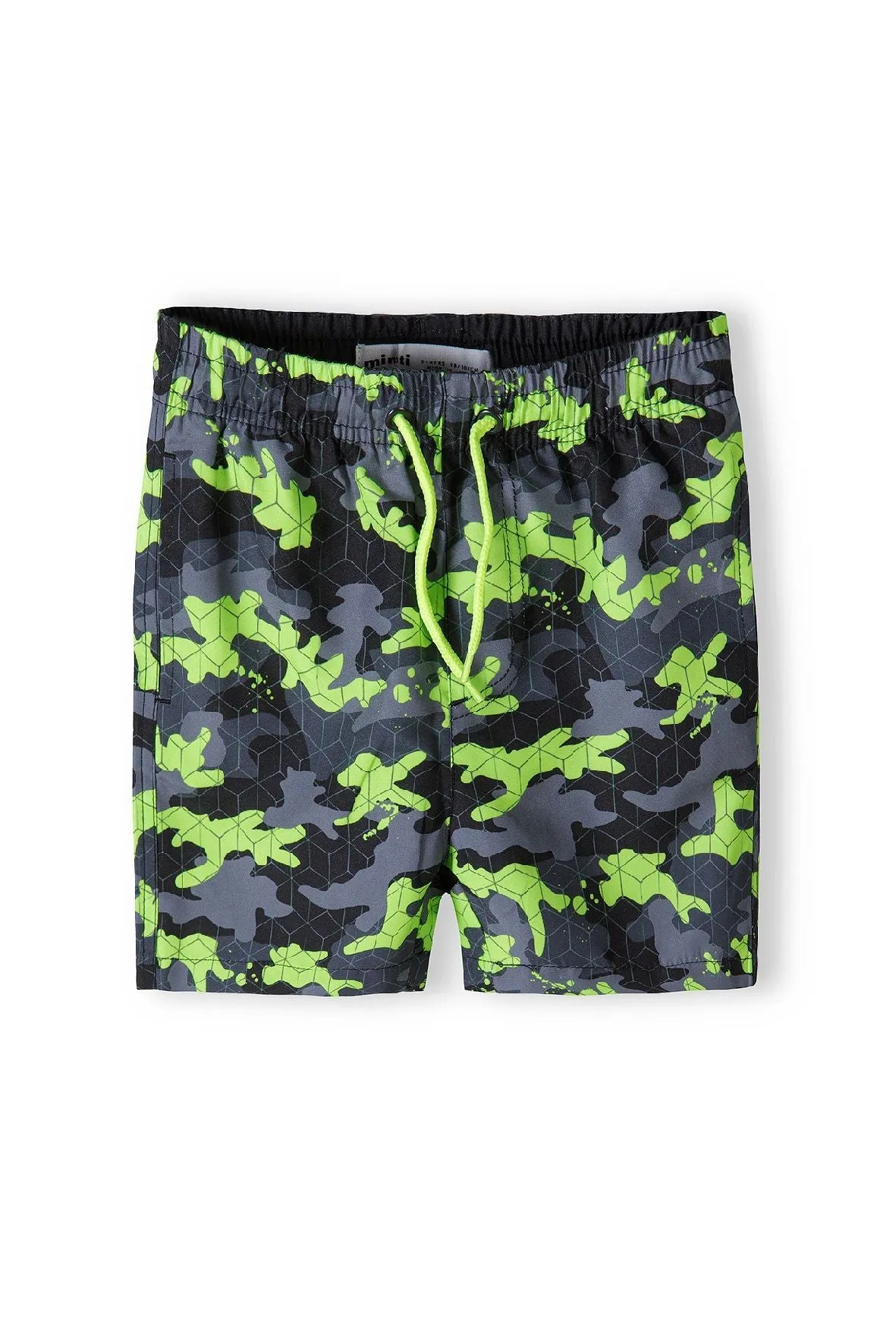 Minoti 38899 badeshorts grøn camouflage