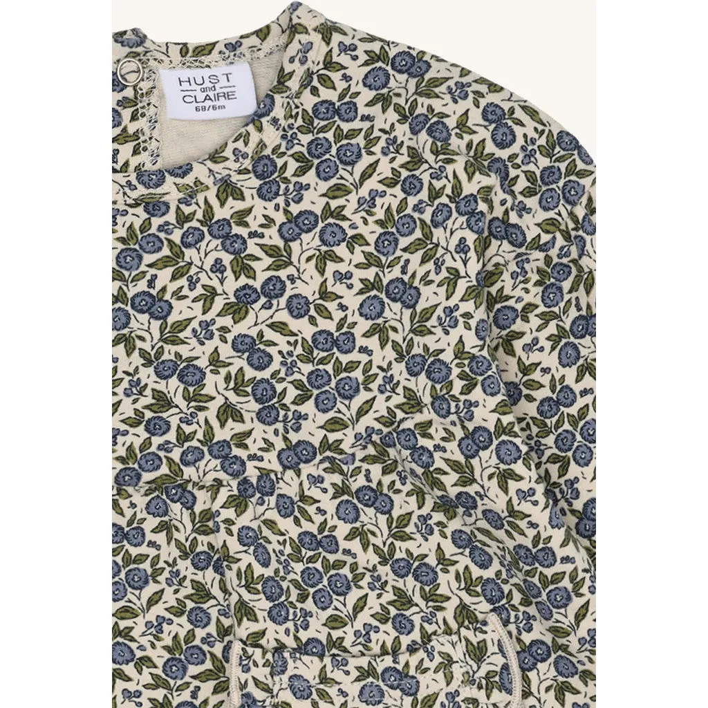 Hust & Claire HCSara Flora Sweatshirt atmosphere øko