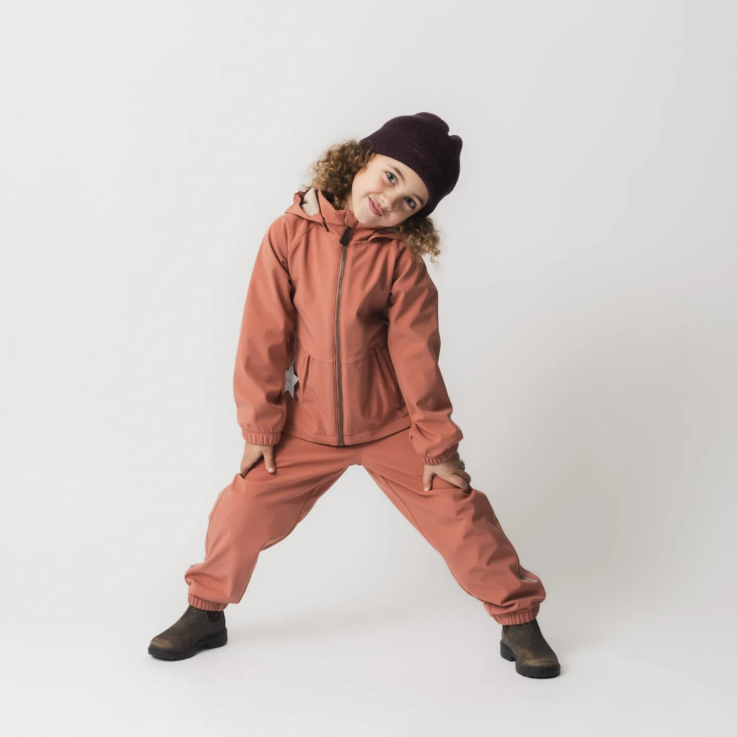 MINI A TURE Mataiano softshellbukser 12m/80cm fleece